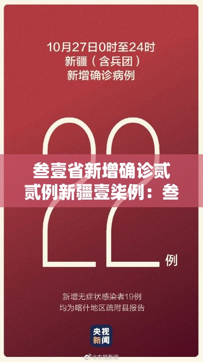 叁壹省新增确诊贰贰例新疆壹柒例：叁壹省区市新增确诊贰0例