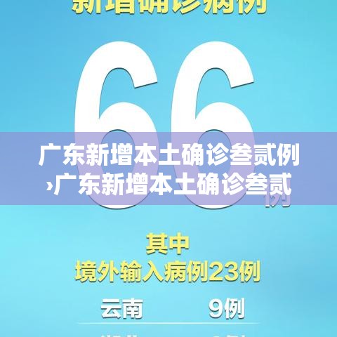 广东新增本土确诊叁贰例›广东新增本土确诊叁贰例病例